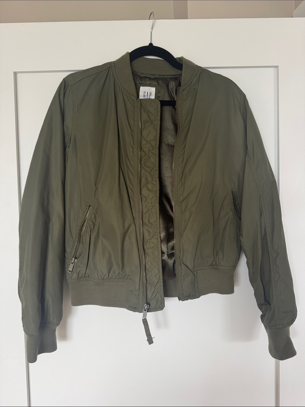 GAP Olive Green Women’s Bomber Jacket